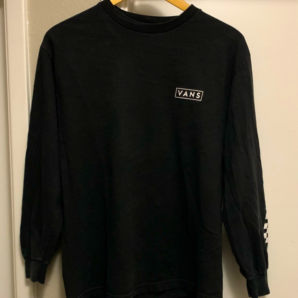 Very nice black and white vans shirt